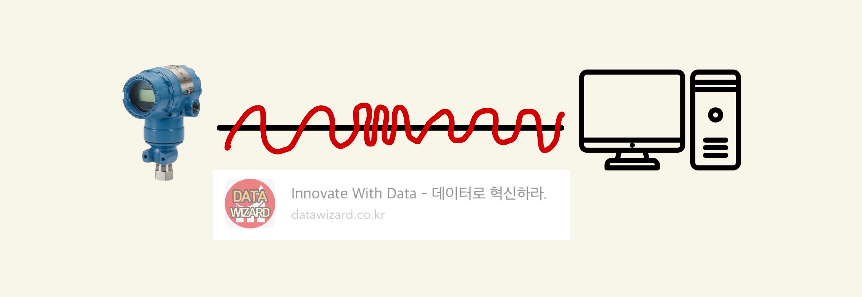 HART 통신 방식 개념도