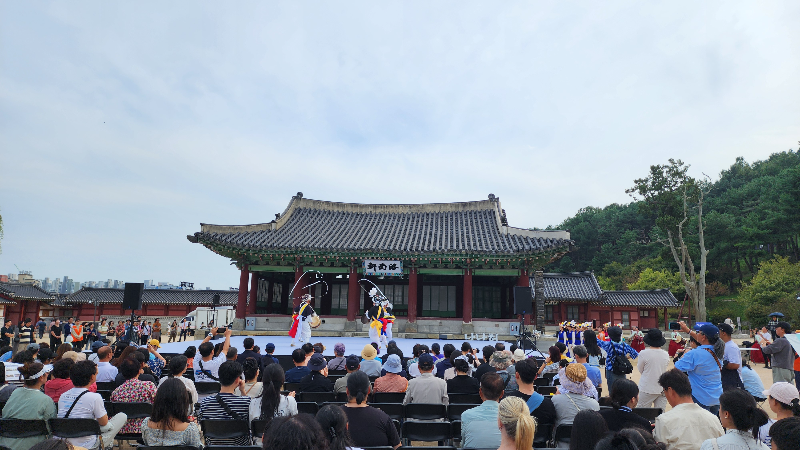 수원화성행궁내에서의 행사