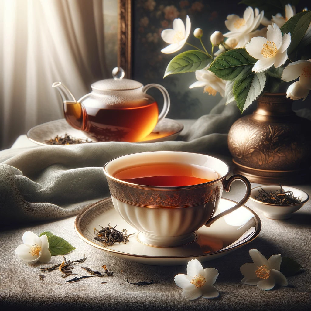 얼그레이 자스민차