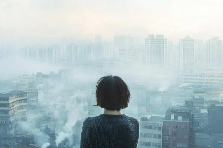 우리 동네 미세먼지, 실시간 지도에 표시하기
