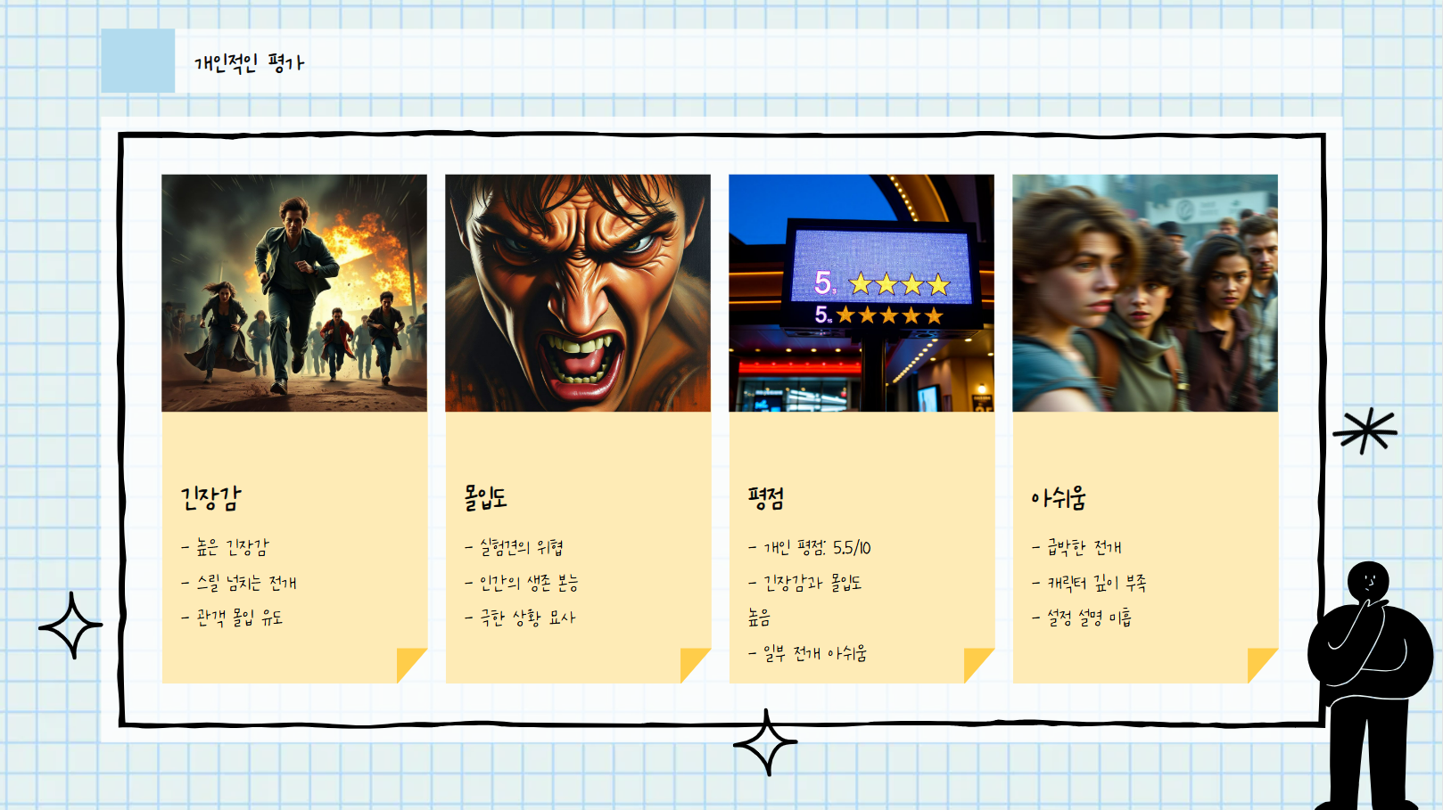 개인적인 평가 관련 사진