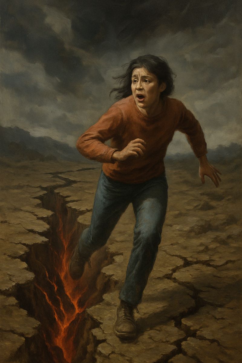 땅이 갈라지는 꿈 해몽 – 심리적 단절