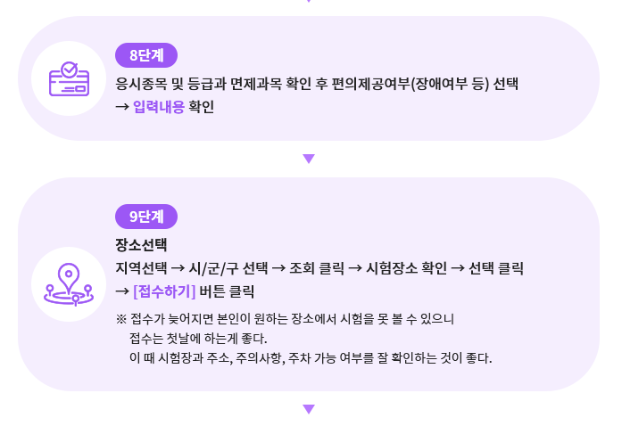 전산응용건축제도기능사 온라인 접수절차 설명하는 사진