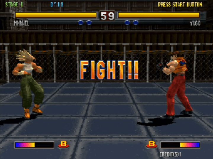 동물철권2-오락실게임-시작-화면