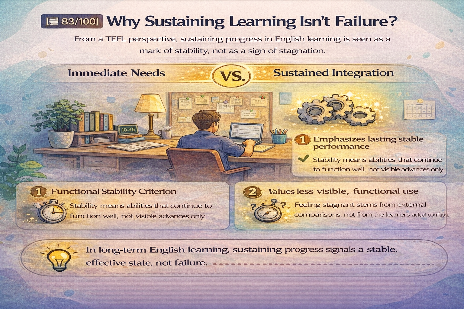 TEFL 영어교수법 유지되는 학습은 왜 실패가 아닌가