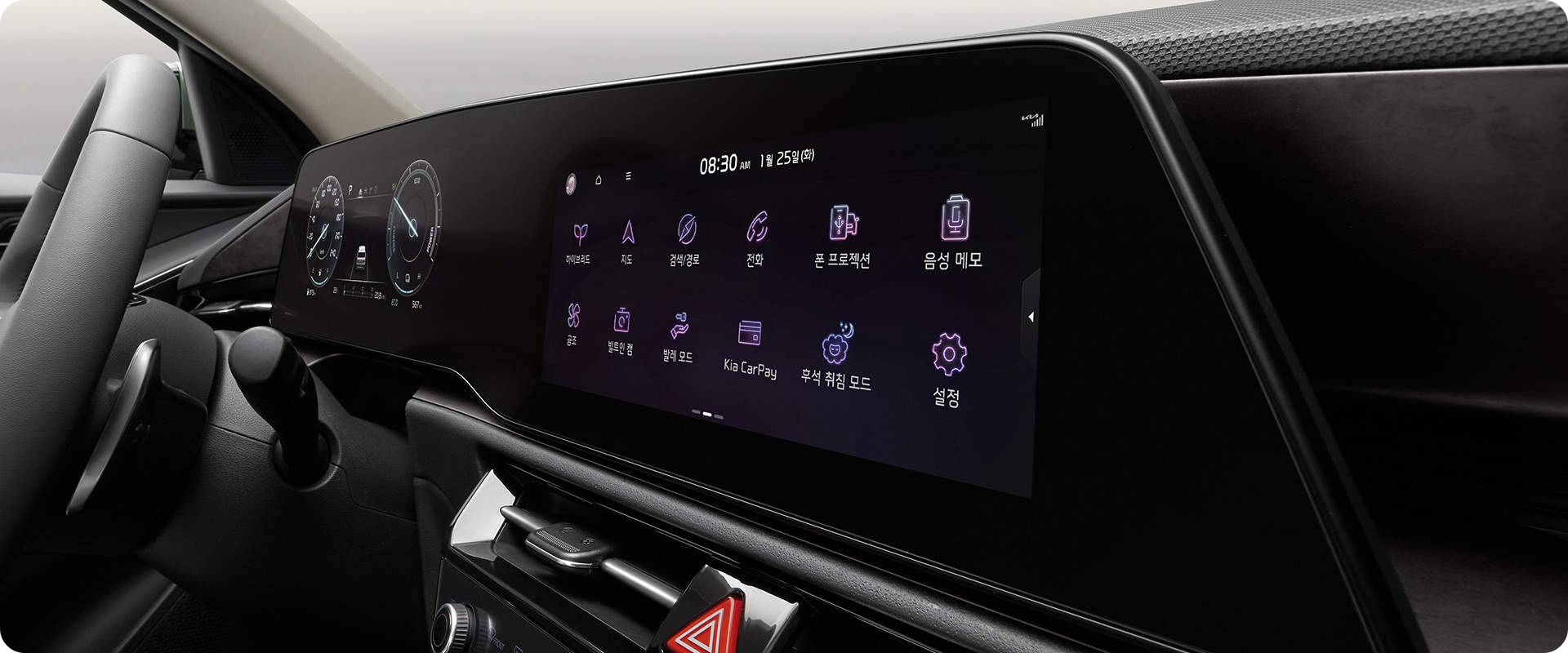 니로 하이브리드 실내모습