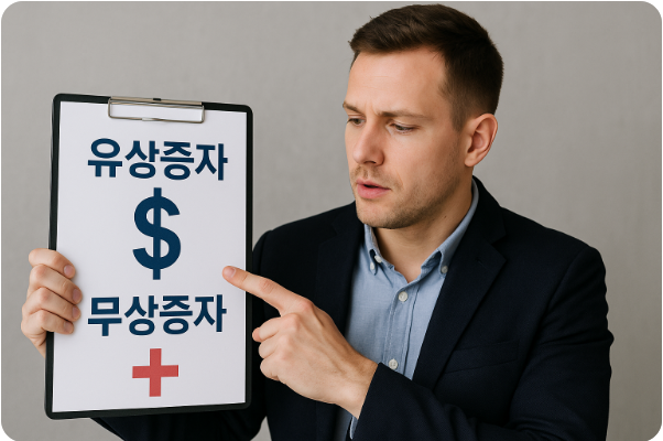 유상증자·무상증자 개념 설명하는 투자자