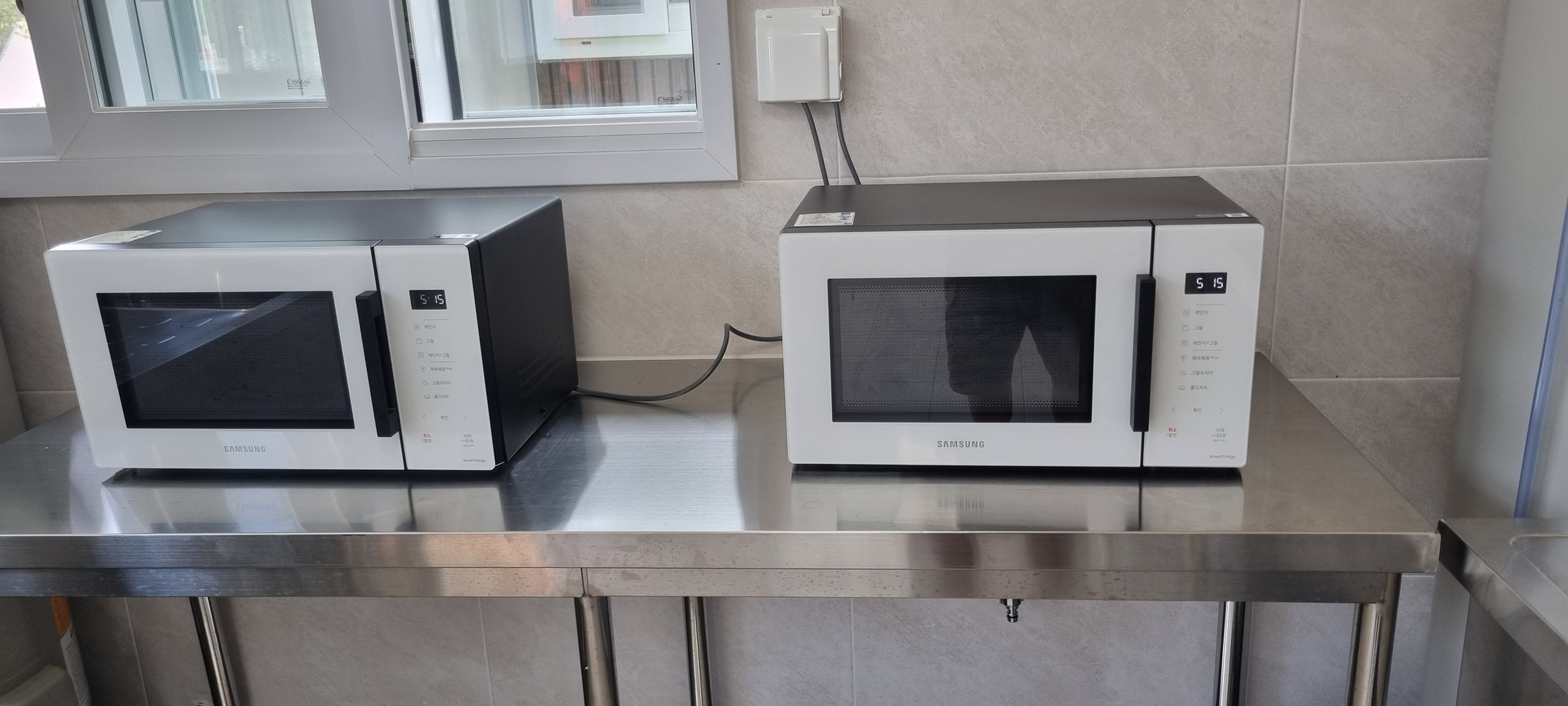 율동공원캠핑장 전자렌지