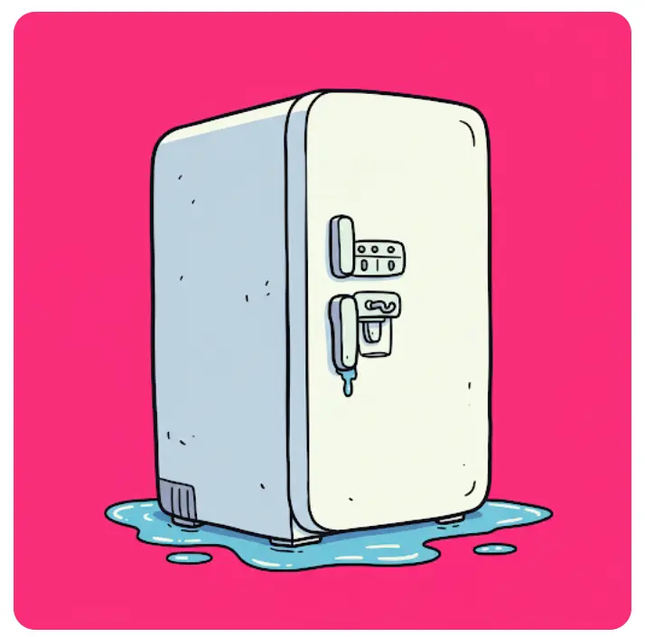 냉장고-바닥에-물이고임