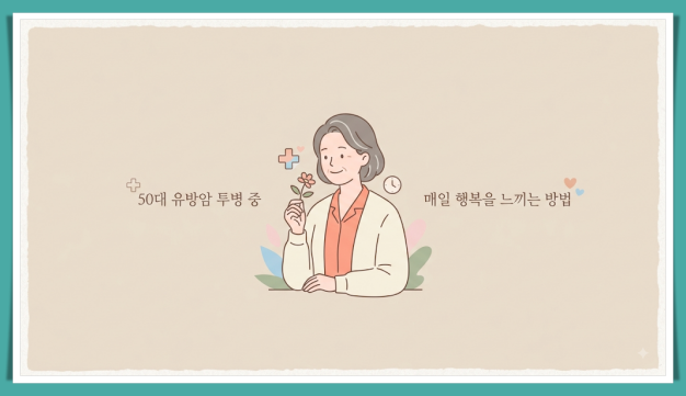 50대 유방암 투병