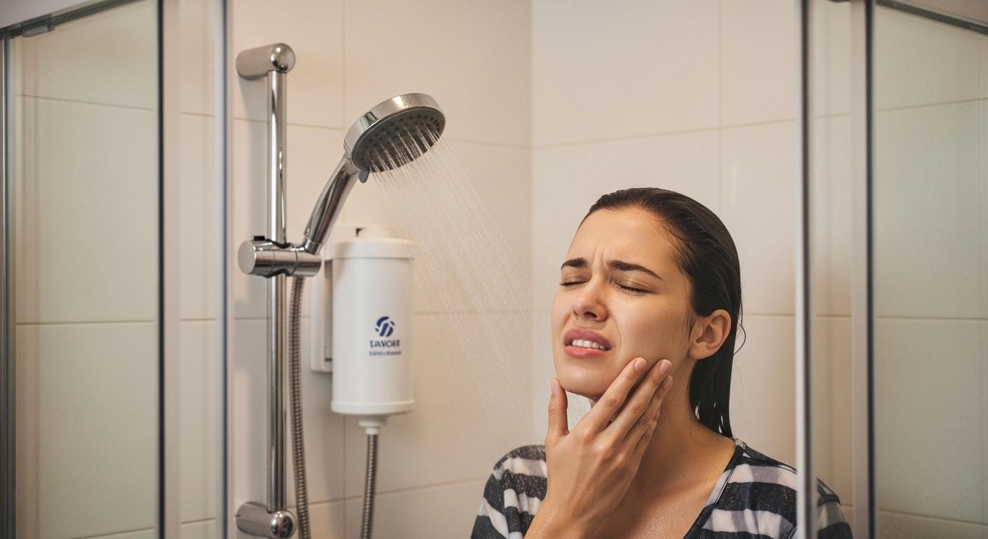 잇몸 통증 샤워기 필터 내돈내산 후기