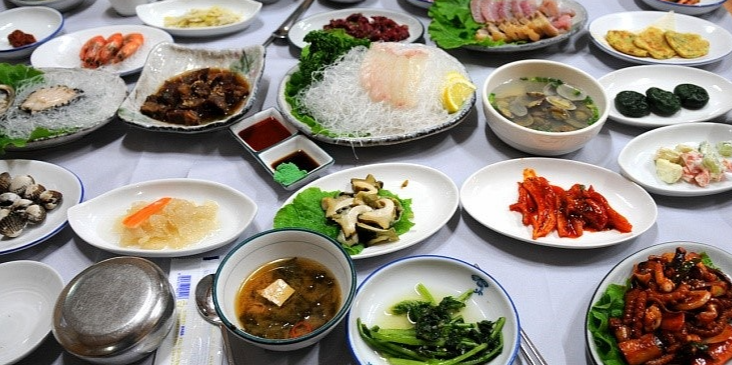 남도 한정식 이미지