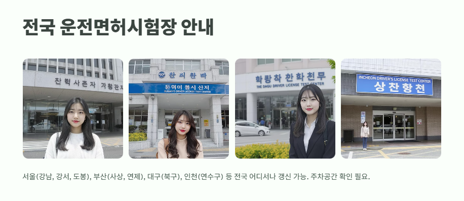 운전면허증 갱신 준비물 확인 14