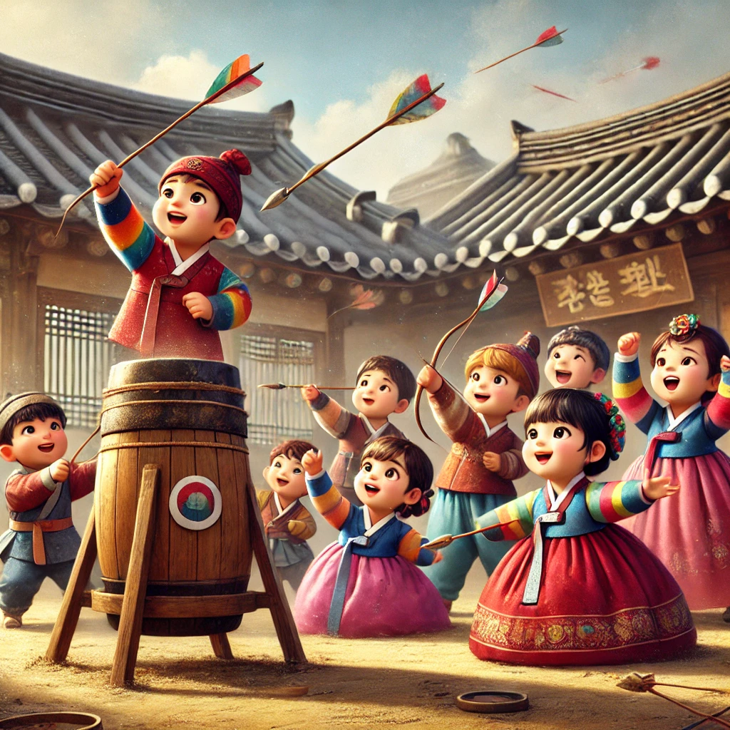 설날의 즐거움, 투호놀이의 규칙과 팁