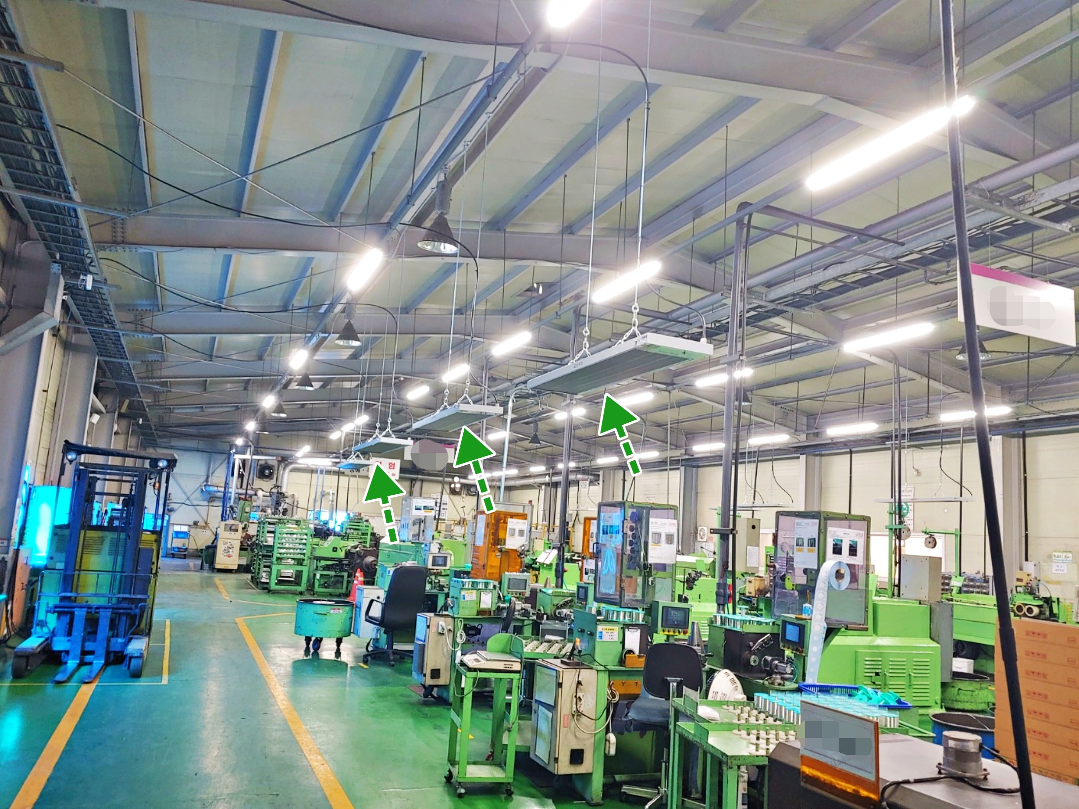 양산 공장 전기히터 설치3