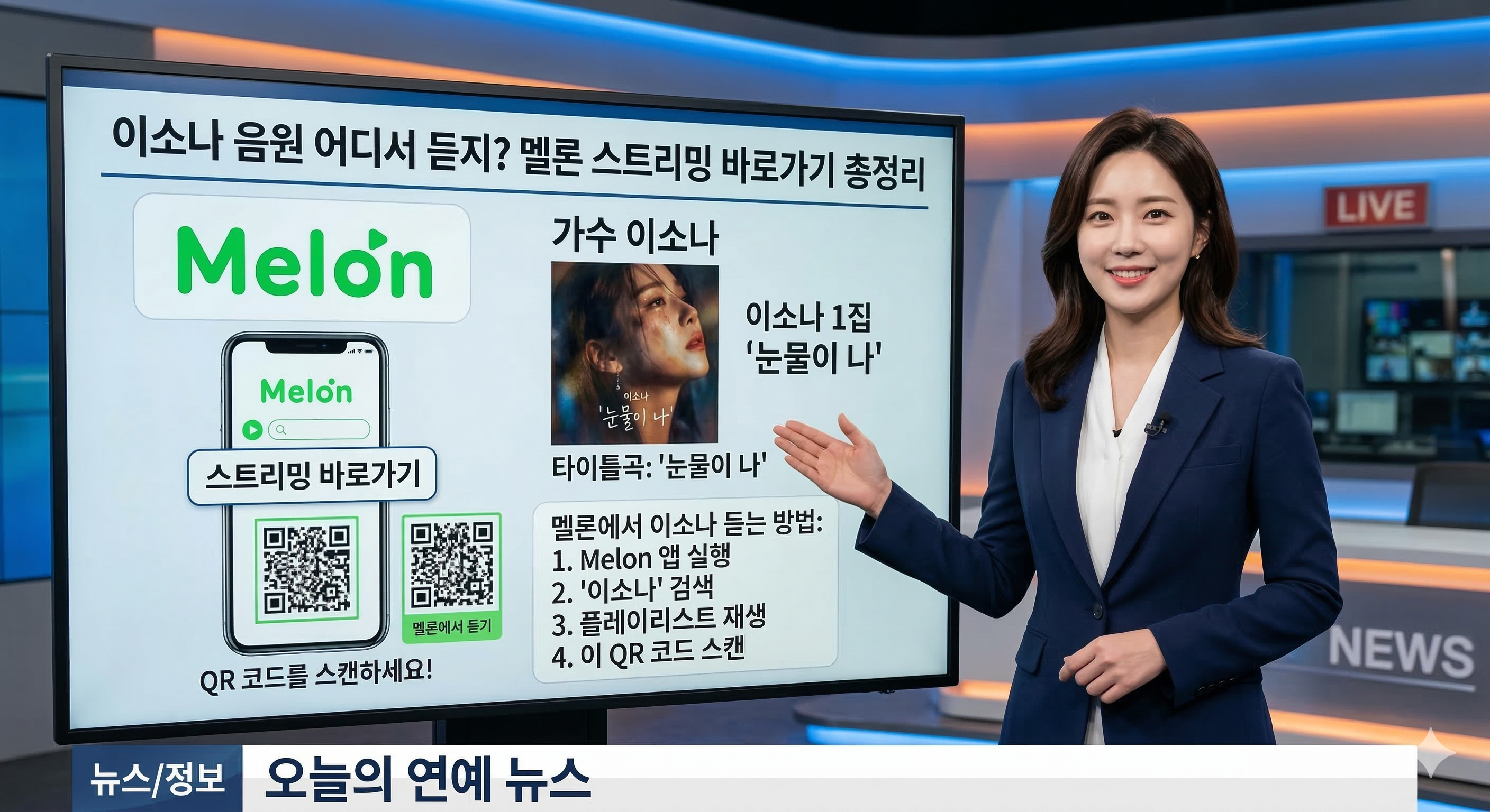 이소나 음원 어디서 듣지