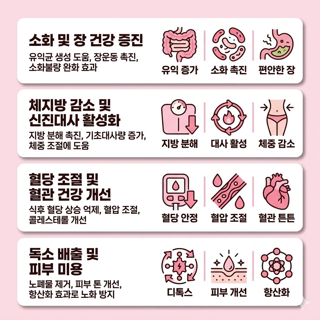 김식초 효능 건강 관리에 도움 되는 섭취 방법과 주의사항