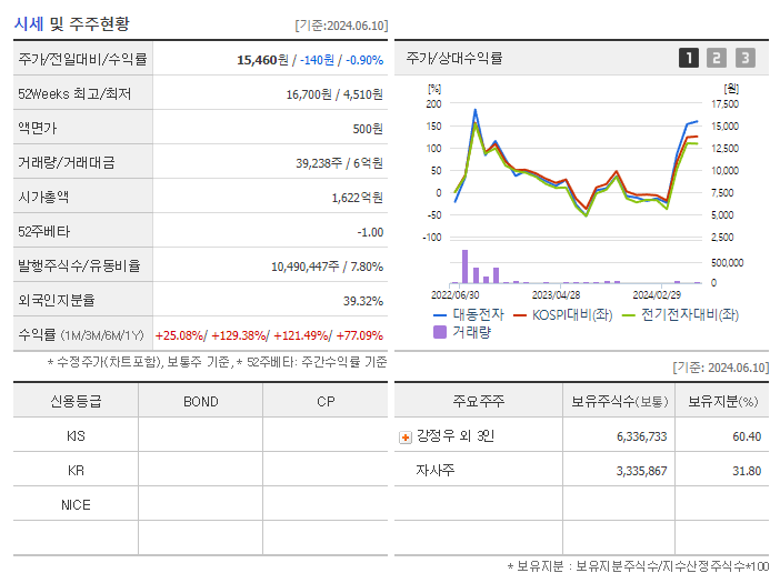 대동전자_기업개요