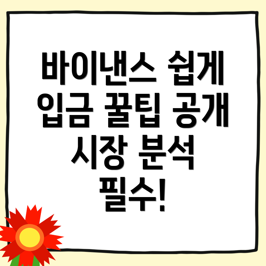바이낸스 입금 방법