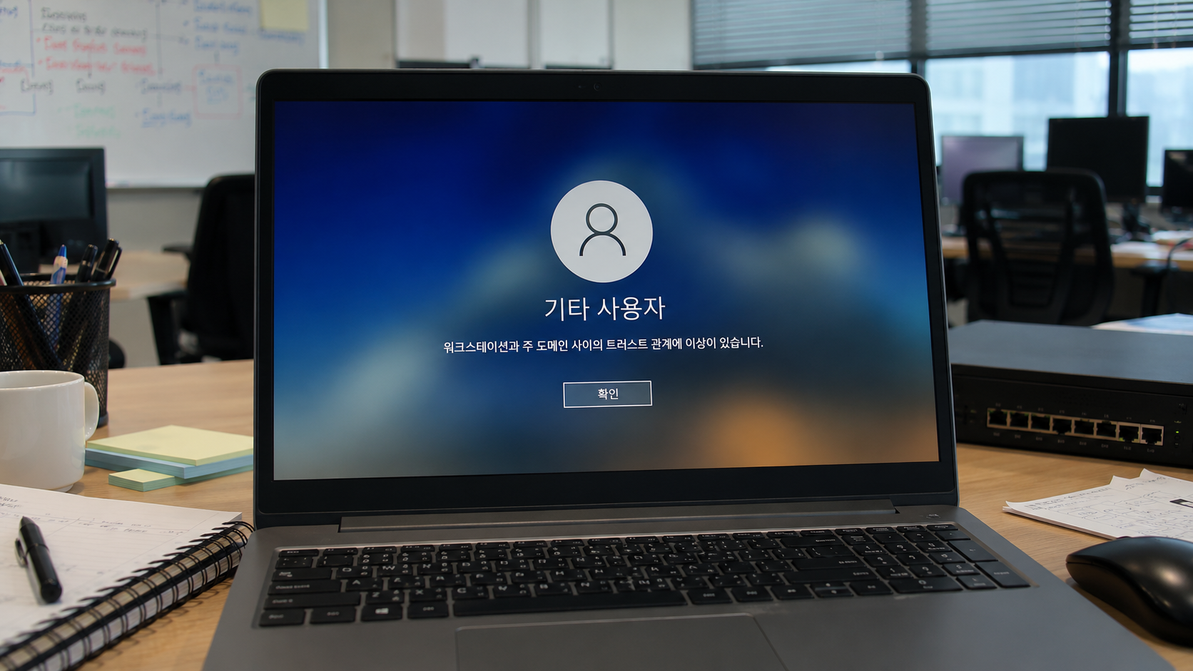 도메인 트러스트 관계