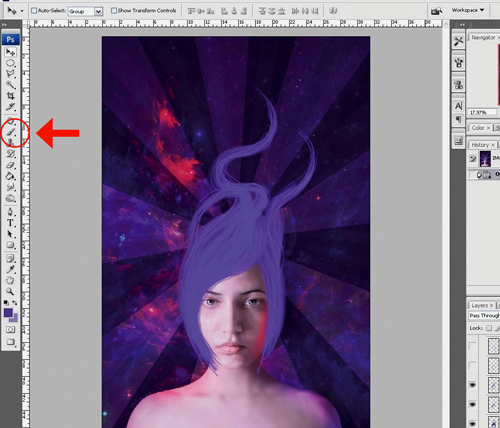 포토샵 사진 그림 잘그리는 방법15