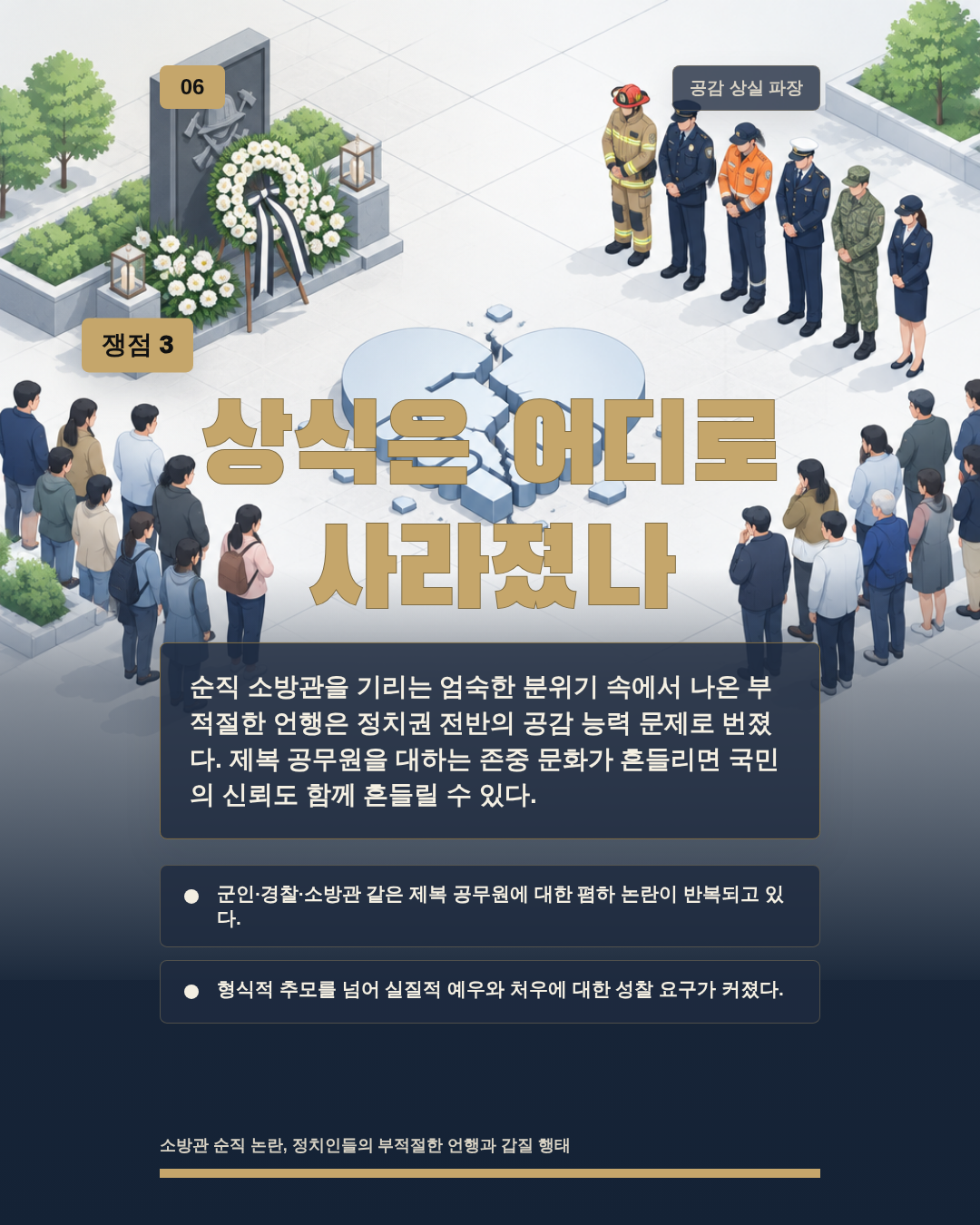 상식은 어디로 사라졌나