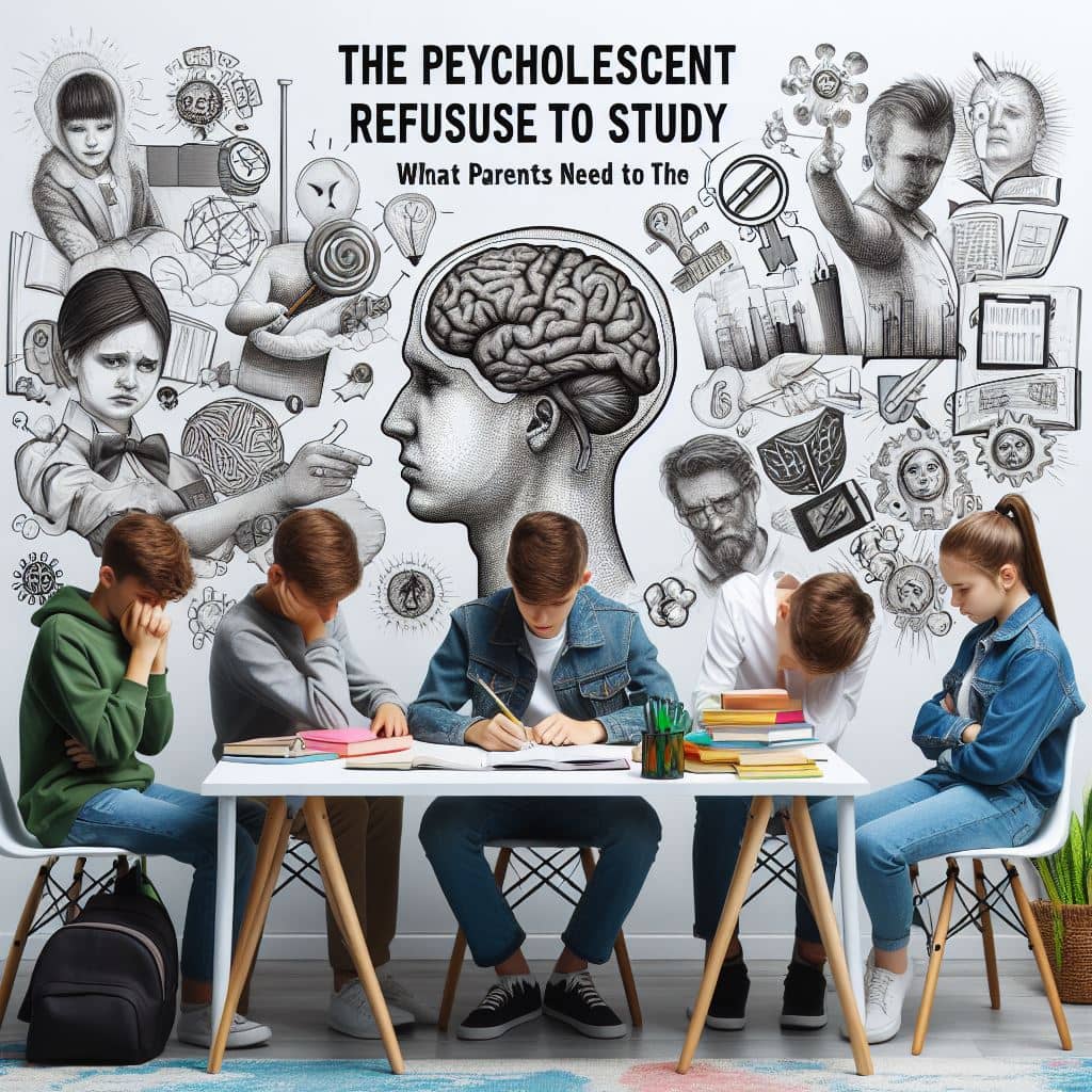 사춘기 청소년 공부 거부 심리