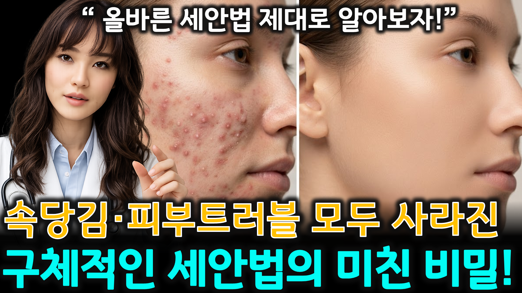소금물 세안 (손끝 세안, 미네랄 보충, 피부 장벽)