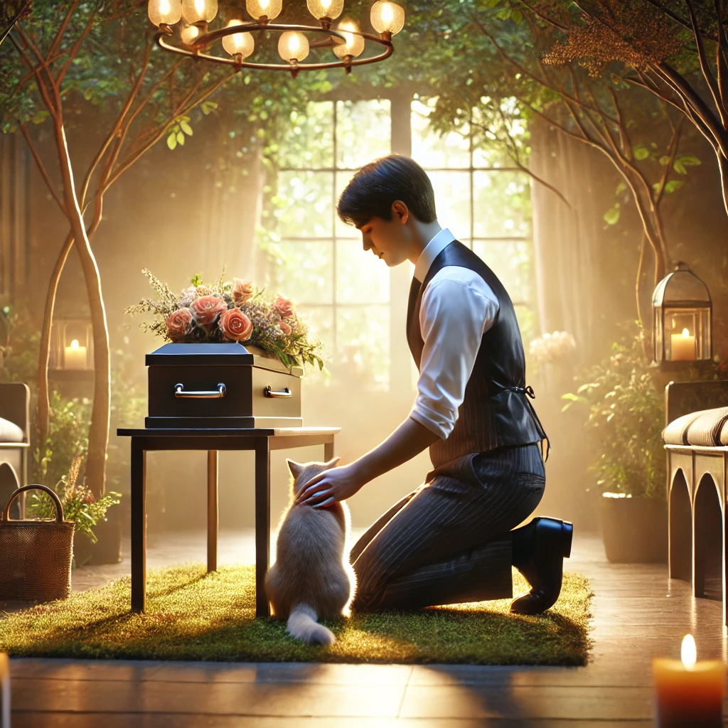 슬픔을 위로하는 전문 반려동물 장례지도사의 성장 관련 이미지