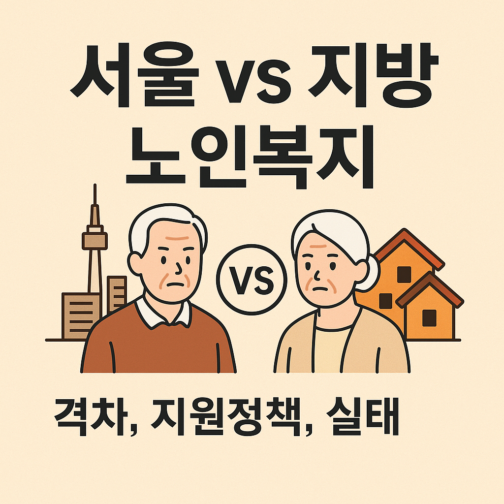 서울 vs 지방 노인복지 (격차, 지원정책, 실태) 관련 사진