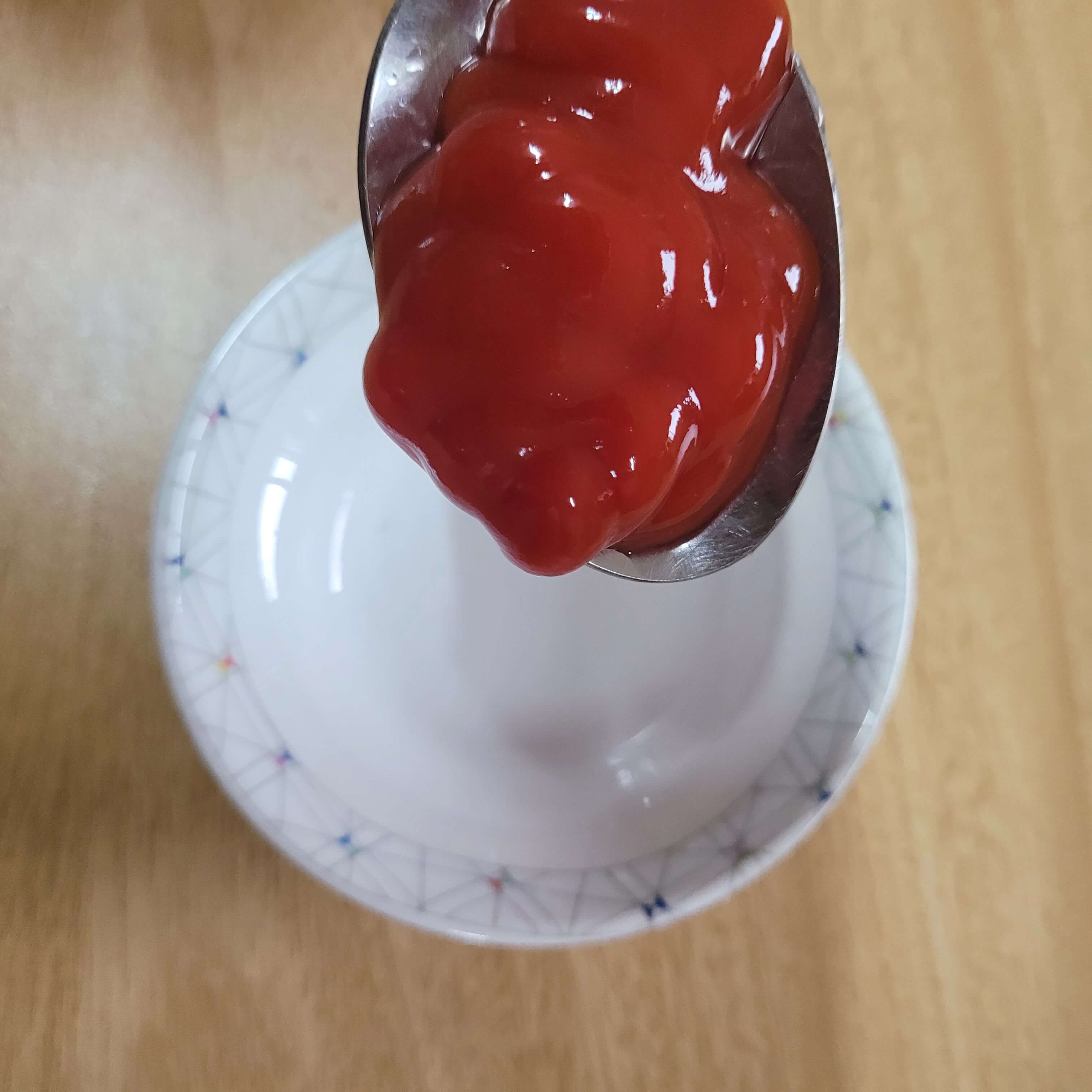 케첩 1숟가락