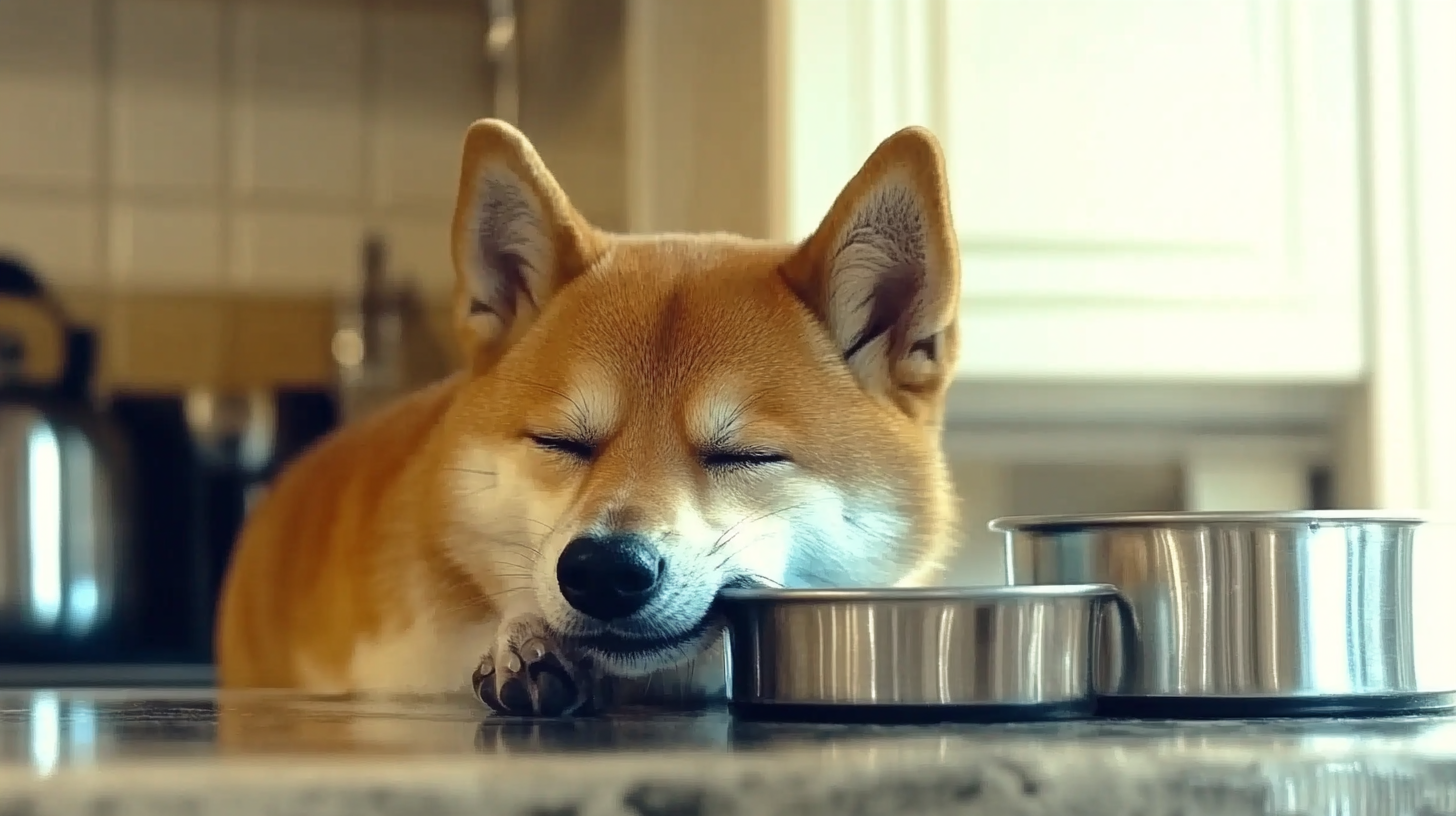 강아지 켁켁