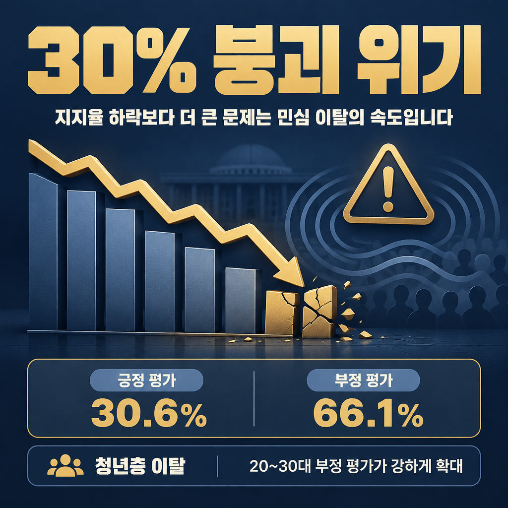 30% 붕괴 위기