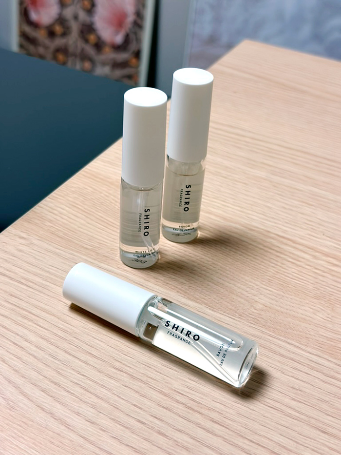 일본 로컬 향수 쇼핑 추천 시로 Shiro perfumes and colognes