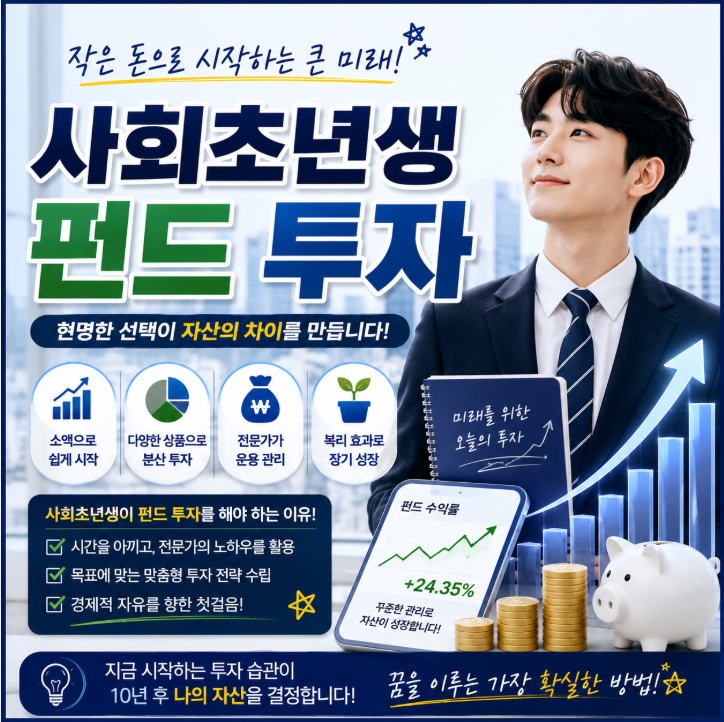 사회초년생 펀드 투자