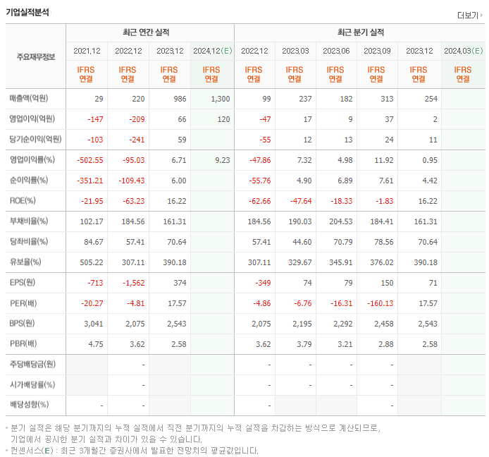 노랑풍선_실적