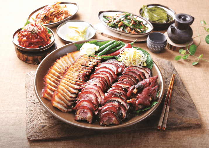 수서 맛집 "가장맛있는족발 수서역점" 음식