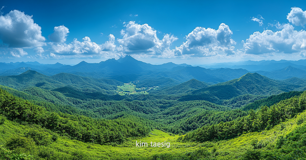 계방산의 사계절