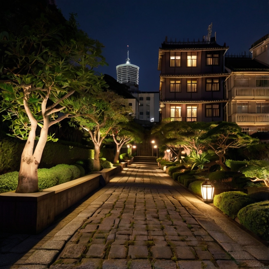 나가사키 야경 명소 그라바엔 이미지