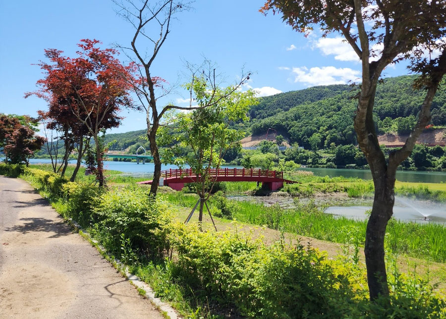 화천산천어파크골프장. 위치: 강원도 화천군 하남면 거례리 473-3