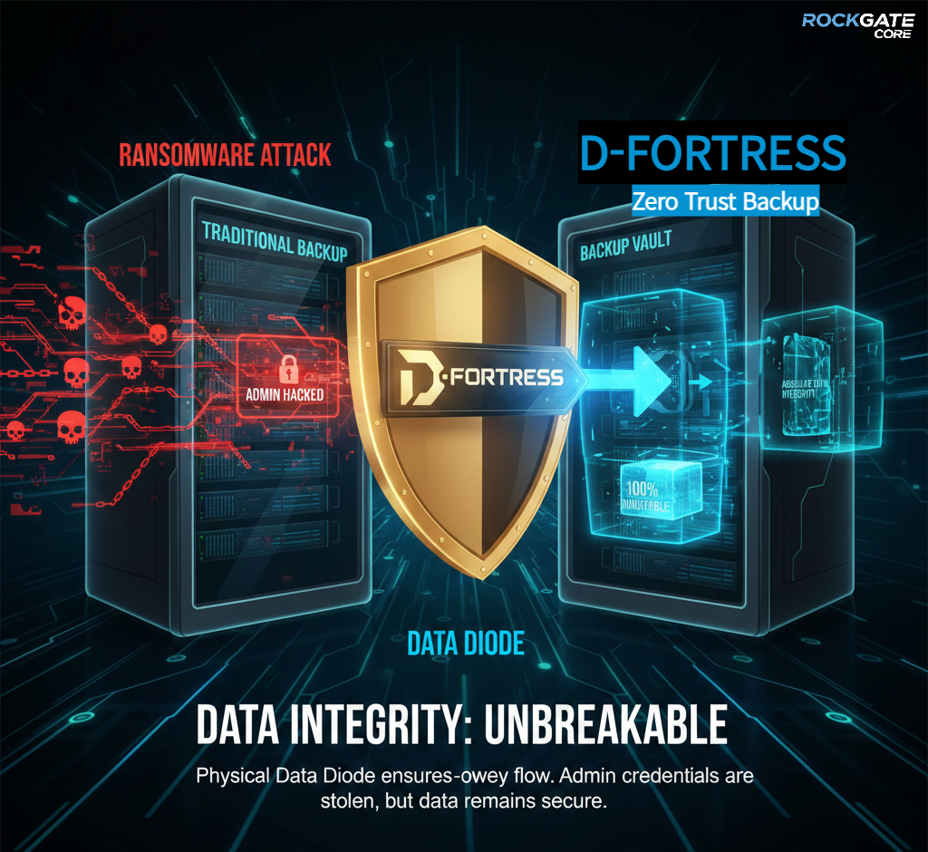 데이터 다이오드 기반 제로 트러스트 백업: 디포트리스