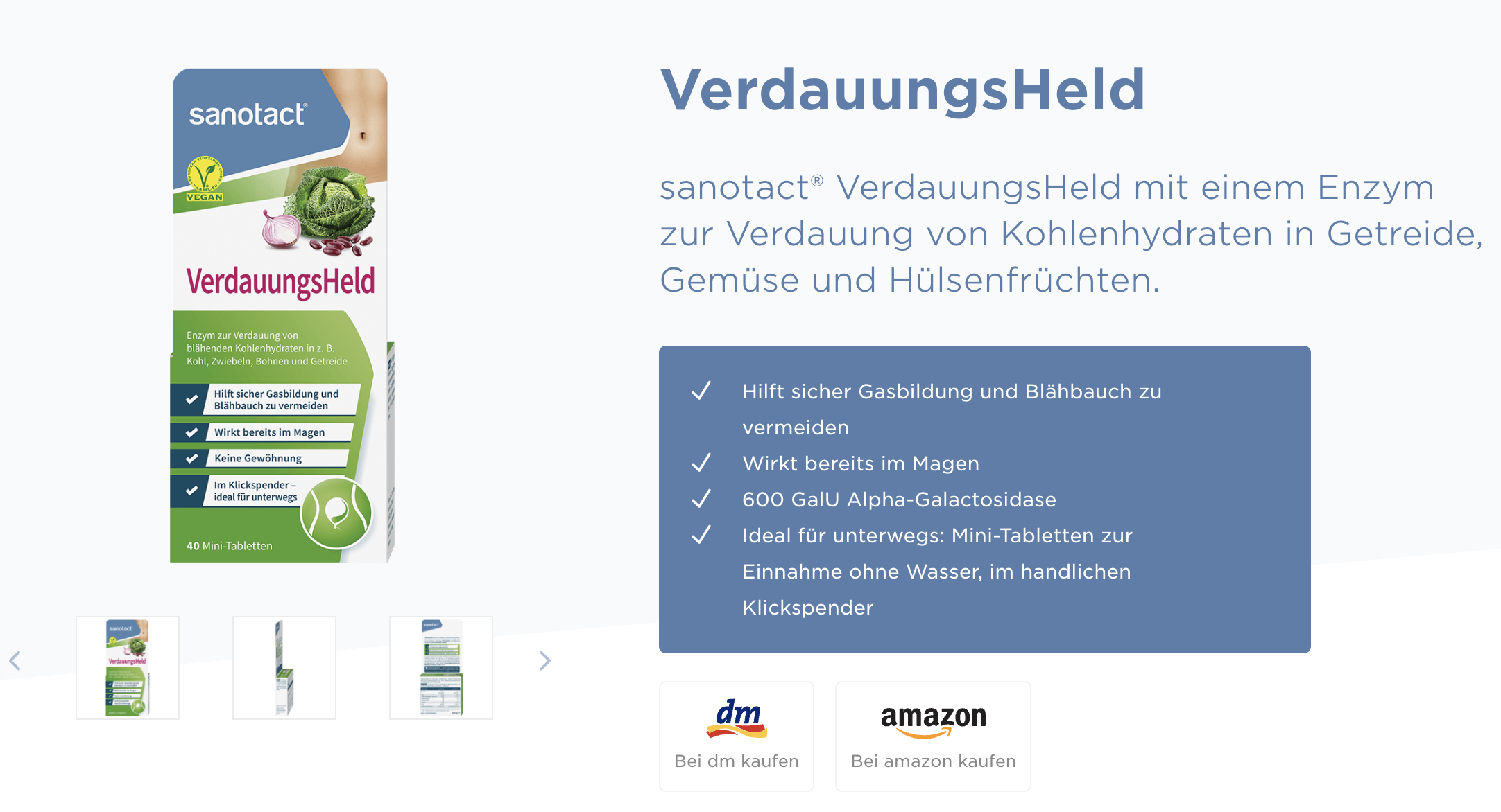 sanotact® VerdauungsHeld