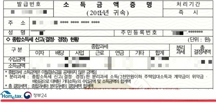 소득금액증명원 증명서 인터넷발급 방법 내 주변 주민센터 행정복지센터 무인발급기 위치