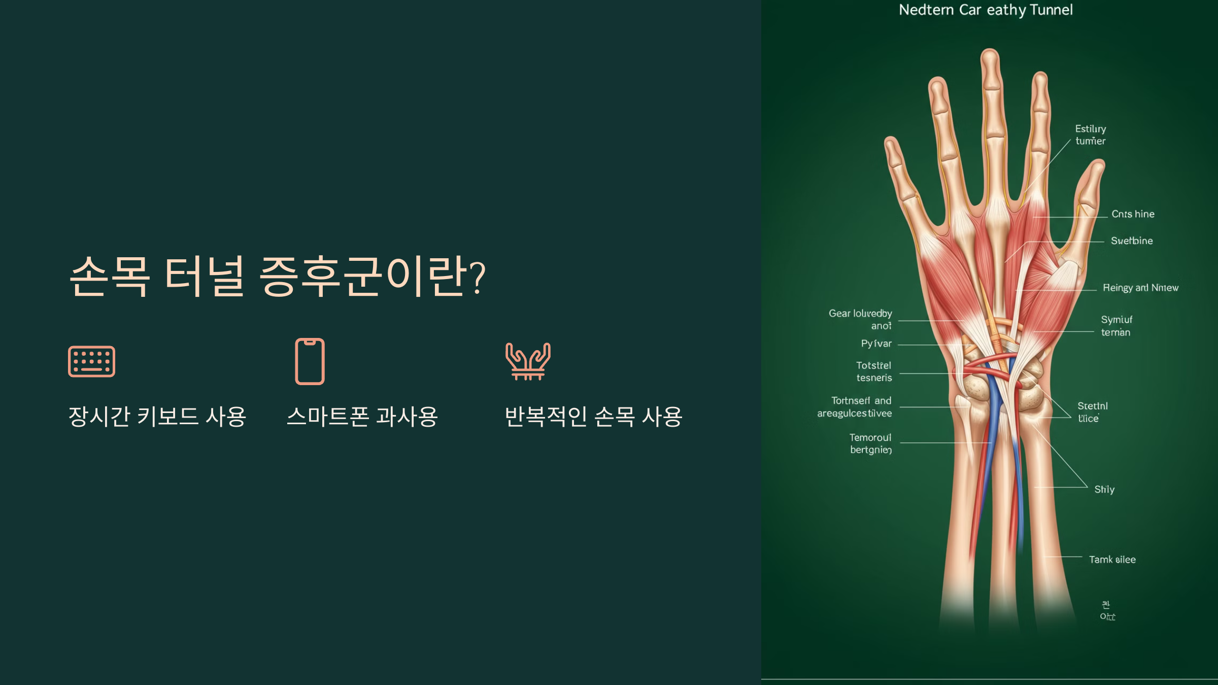 1. 손목 터널 증후군이란?