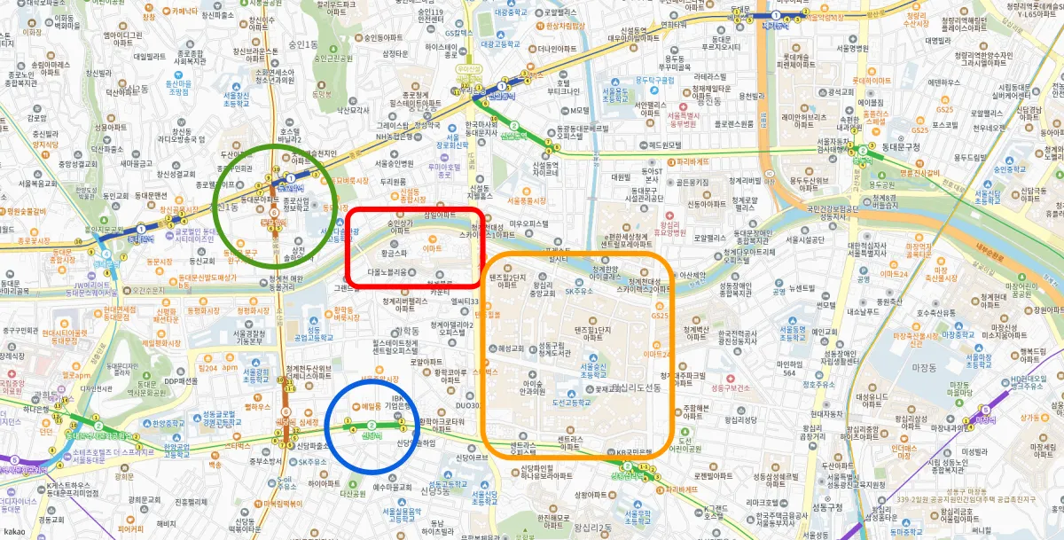 서울시-중구-지도