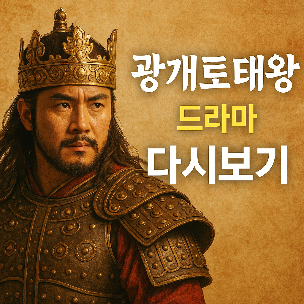 광개토대왕 드라마 다시보기