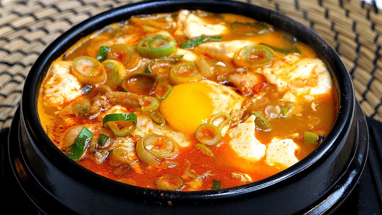순두부찌개 황금레시피