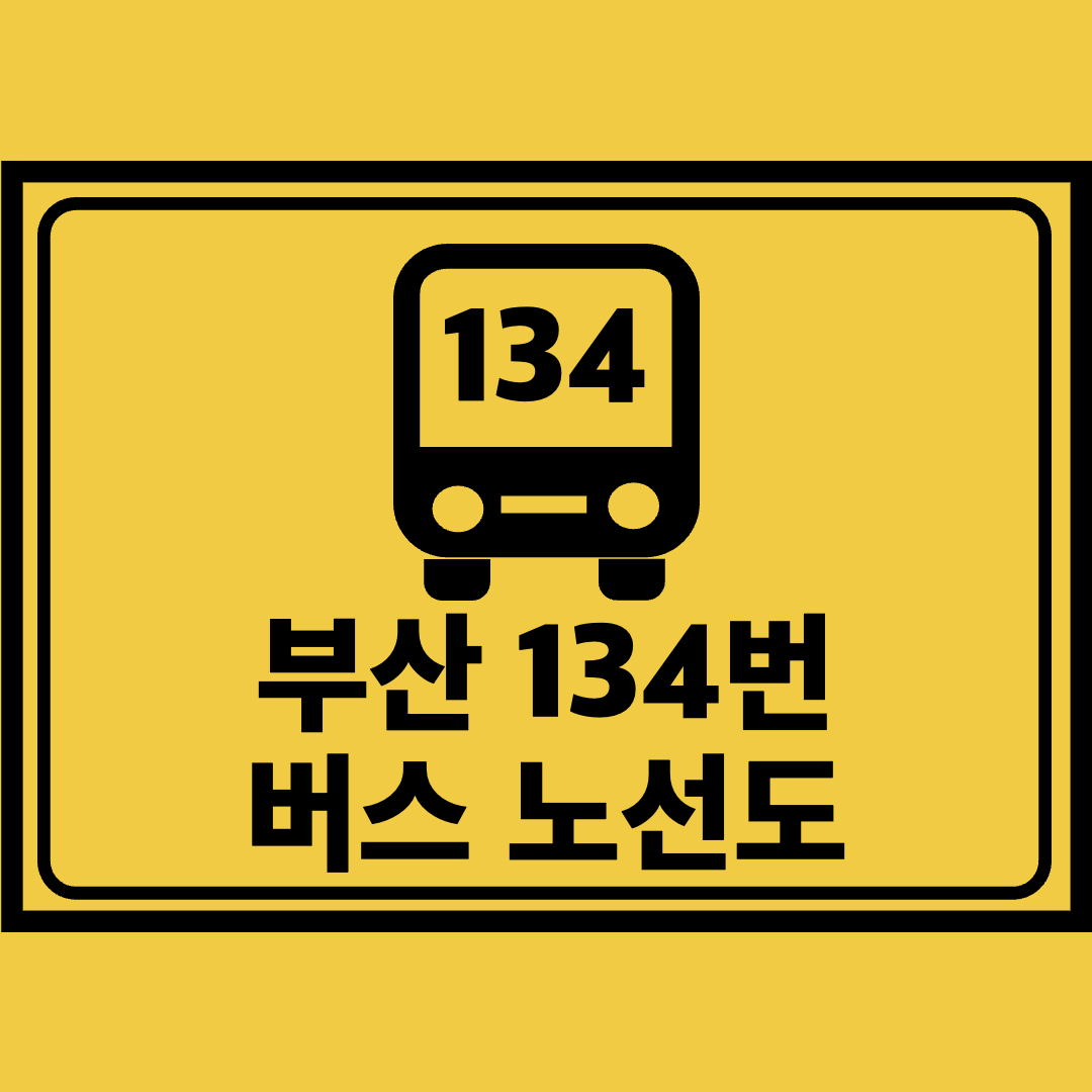 부산134번버스노선도