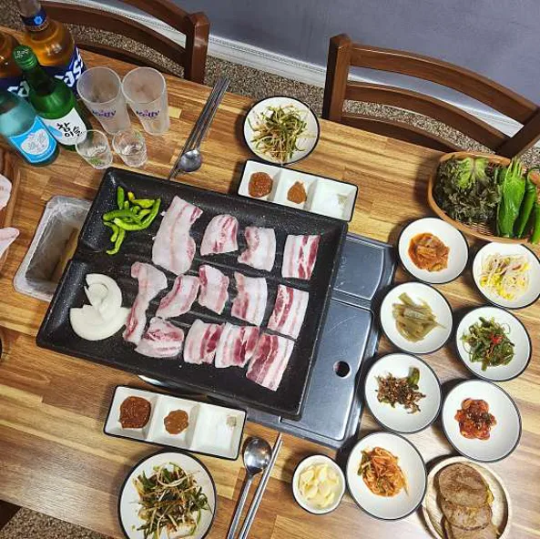 하동시장통돼지