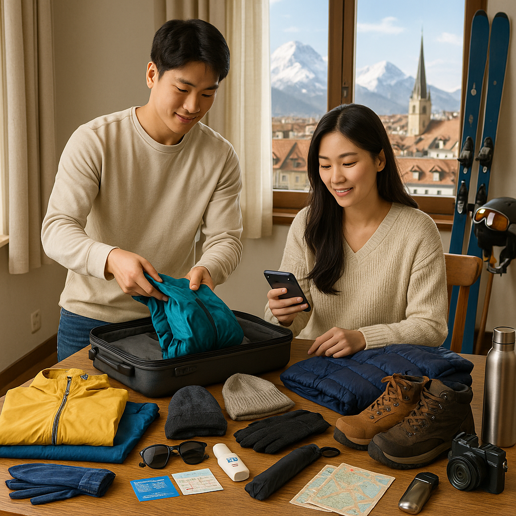 스위스 독일 여행 시즌별 날씨와 준비물 가이드